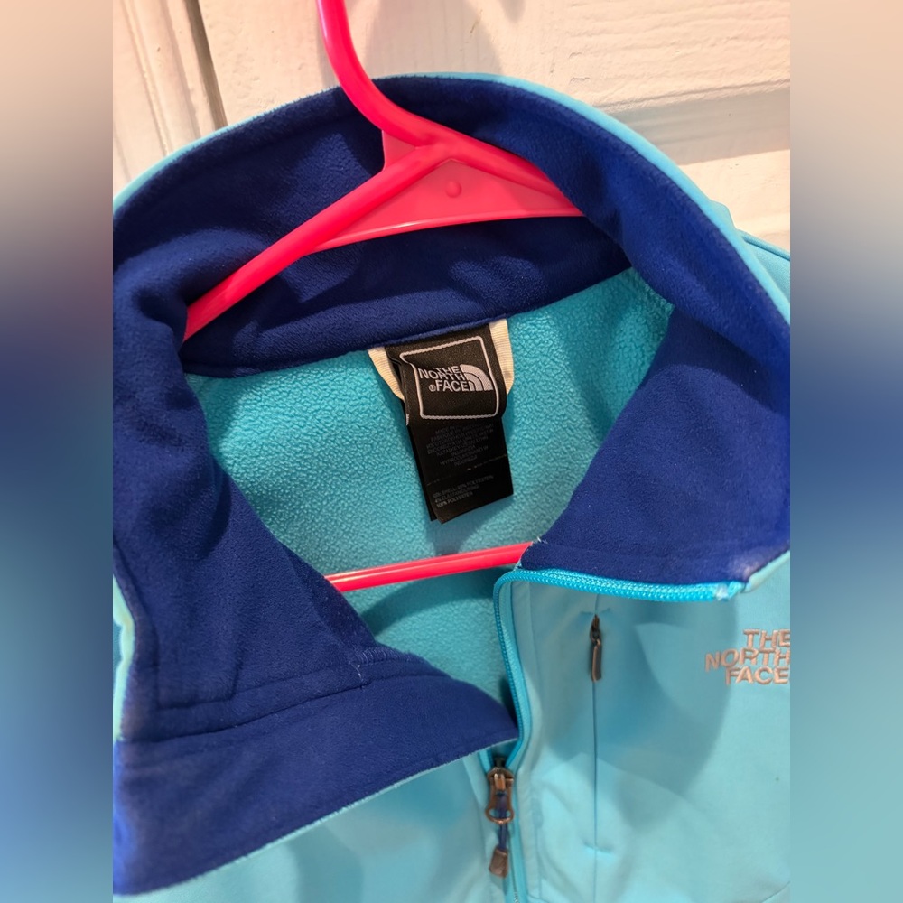 North Face Softshell Zip Up Jacket Coat - image 4